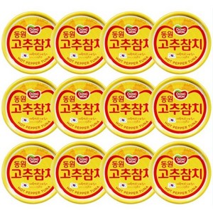 동원 고추 참치, 100g, 12개