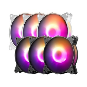 darkFlash C6MS RGB 블랙 3PACK, 3개