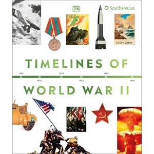 (영문도서) Timelines of Wold Wa II Hadcove, DK Publishing (Doling Kind..., English, 9780744098549