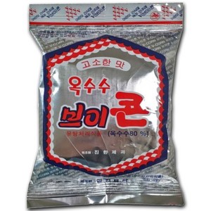 진한 고소한맛 브이콘 옥수수과자, 40개, 50g