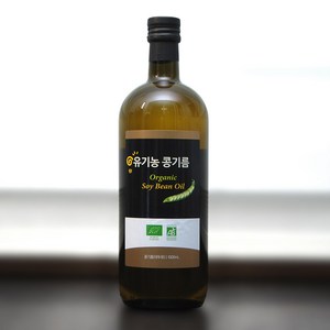 [웰빙스토리] 유기농 콩기름 대두유 식용유 1000ml, 1L, 1개