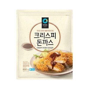 청정원 크리스피 돈까스, 6개, 600g