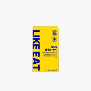 [리뉴얼] 라이킷 슬림쏙 씬덱스 3500 20일분 1개 알파CD 알파싸이클로덱스트린 난소화성말토덱스트린 콜레스테롤, 1박스, 3.5g