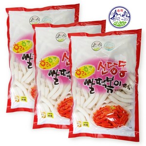 송학 호리호리 신당동 쌀떡볶이 400g 3개