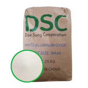 화이트 샌딩사 25kg 샌드블라스트 금강사 샌딩가루 모래 연마제 산화 알루미나 WHITE ALUMINA 녹제거, #80, 1개