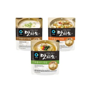 청정원 맛선생 국물내기 한알 25p 6종 세트(야채2 황태2 사골2), 87.5g, 1개