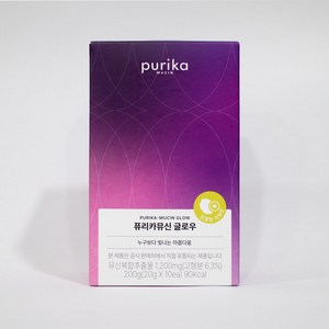 퓨리카뮤신 글로우 키위맛 10포, 1개, 200g