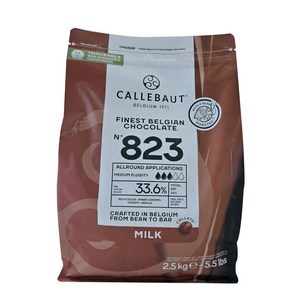 칼리바우트 밀크 커버춰 823 초콜릿 2.5kg, 1개