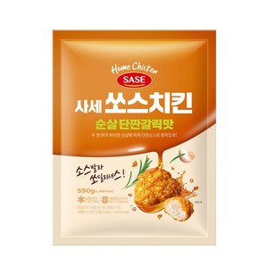 닭고기몰 사세 쏘스치킨 순살 단짠 갈릭맛, 1개, 590g