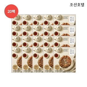 [본사정품] 조선호텔 떡갈비 100g 20P + 소스 20P 묶음 국내산 돼지고기 소고기 조선호텔떡갈비 조선호텔갈비, 1세트, 2kg