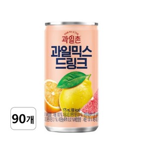 해태htb 과일촌 과일믹스 드링크, 90개, 175ml