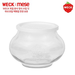 PE weck [메세몰] 시리즈 독일 웩 밀폐용기 유리용기+PE마개 세트상품, PE-748, 1개