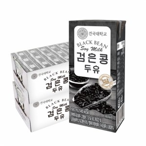 건국대학교 두유 검은콩, 190ml, 96개