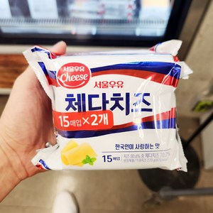 서울 체다슬라이스치즈 270G 15매, 4개