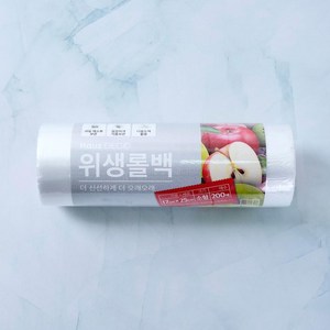 [메가마트]하우즈데코 위생롤백(소) 17cm*25cm*200매, 단품, 1개