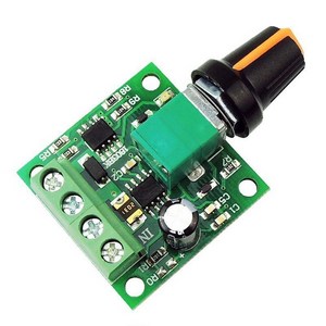 DC1.8-15V 2A PWM 모터 속도 제어기 조절기 스위치, 1개