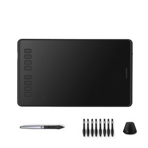 휴이온 H950P 25.4cm 펜타블렛, 검정, 1GB, Wi-Fi/Cellula 연결없음