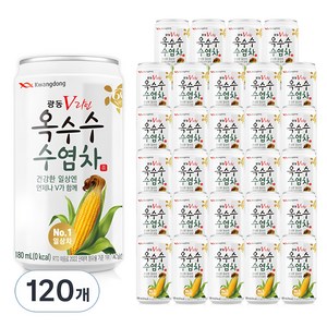 V라인얼굴 광동옥수수수염차, 180ml, 120개