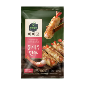 CJ 비비고 통새우만두, 2개, 200g