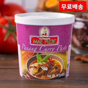 Mae Ploy 패낭 커리 페이스트 400g 태국 매플로이/ 식자재 전문, 3개