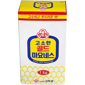 오뚜기 고소한 골드 마요네즈, 1kg, 1개