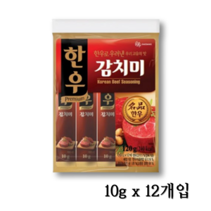 대상 한우 감치미 스틱형, 10g, 24개