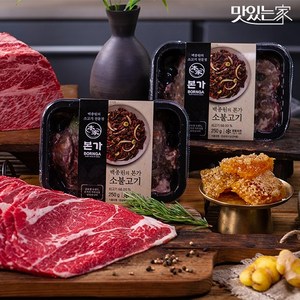 본가]소불고기 250gx5팩, 250g, 5개