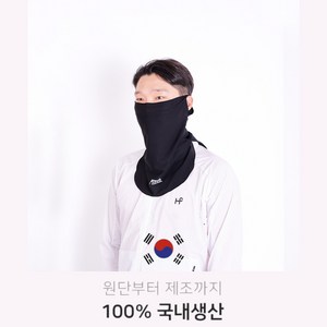 믹스어블 메쉬 쿨 스포츠 안면 마스크, FREE, 블랙, 2개