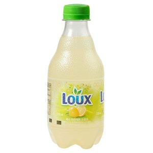 LOUX 탄산레몬 드링크, 330ml, 12개