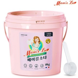 맘스럽 베이킹소다 버킷 8kg 프리미엄 초대용량 1등급원료 프랑스기술력, 1개