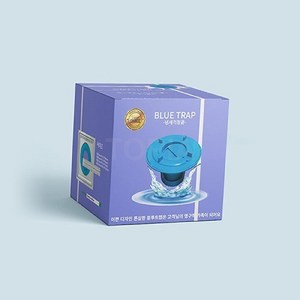 하킨스 파란색 유가 욕실바닥트랩 욕실배수구트랩 욕실배수트랩, 50mm