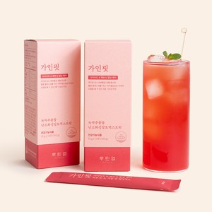 루틴업 가인핏 다이어트 쾌변 혈당 케어 녹차추출물 카테킨 난소화성말토덱스트린 식이섬유 다이어트 보조제, 2박스, 28회분