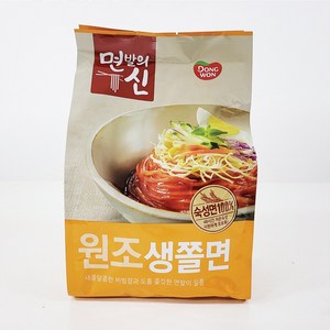 동원 면발의신 원조 생쫄면, 3개, 405g