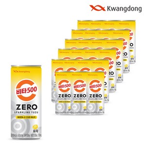 비타500 제로 zeo 스파클링 유자, 250ml, 30개