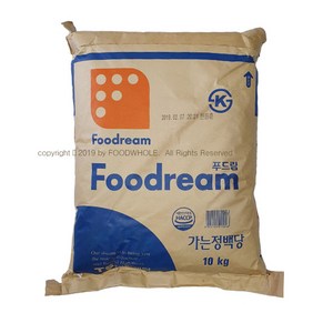 [푸드홀마켓] 푸드림 하얀설탕 / 갈색설탕 매실청/수제청담그기, 10kg, 1개