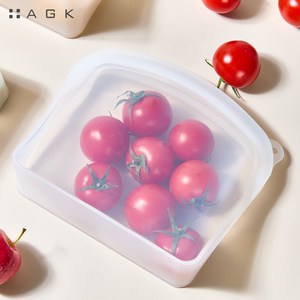 AGK NORDIC 리프레쉬 실리콘지퍼백, 1개, 1개, 소(S)