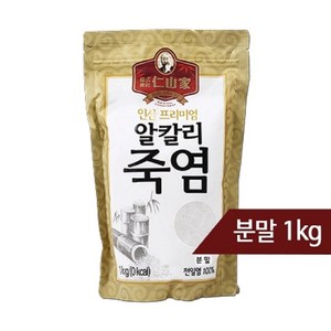 인산가 (주)인산가 정품 프리미엄 알칼리 죽염 분말 1kg, 1개