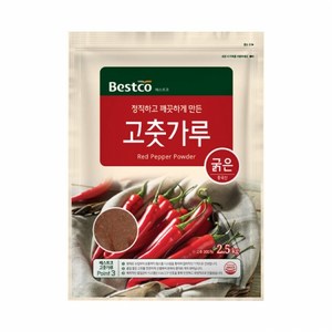 베스트코 고춧가루 굵은 2.5kg, 1개