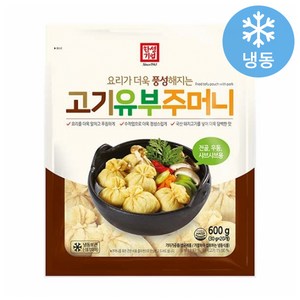 [다만세푸드] 한성 고기 유부주머니 600g 전골, 2개