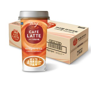 매일 마이카페라떼 카라멜 마끼아또, 220ml, 20개