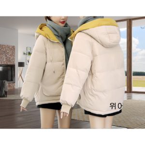 패딩 여 숏 겨울 학생 패딩 저고리 루즈핏 도톰 코트 아우터 점퍼 환절기 후리스 안감 오버핏 캐주얼