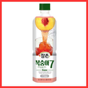 참존식품 복숭아7베이스 835ml, 7개