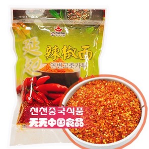 [천천중국식품]감칠맛 나는 씨있는 동북 고추가루 200g, 1개