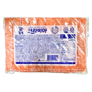 [사조대림] [대림냉장] 크라비아 1000g x2개 /게맛살/샐러드, 1kg, 2개