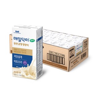 [본사직영] 셀렉스 매일닥터 완전 균형 영양식 고소한맛, 190ml, 24개