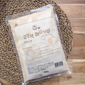 국내산 국산 NonGMO 무농약 콩으로 만든 고추장용 메주가루 500g, 1개