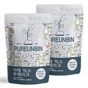 푸른빈 야채 믹스 후레이크, 300g, 2개