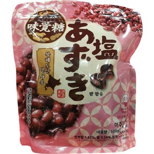 유하미카쿠토 아주끼 팥 맛 캔디, 500g, 2개