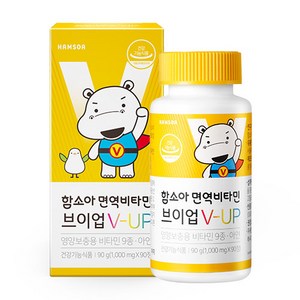 함소아 면역 비타민 브이업 1000mg, 90정, 1개