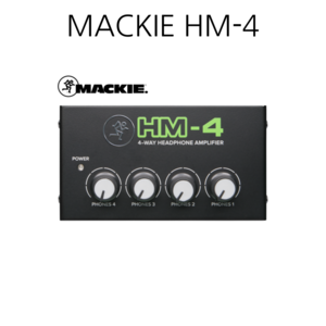 맥키 헤드폰 앰프 MACKIE Headphone Amplifie, HM-4